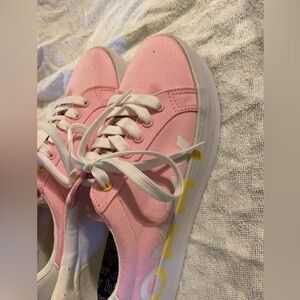 Pink Tommy Hilfiger Platforms size 7.5